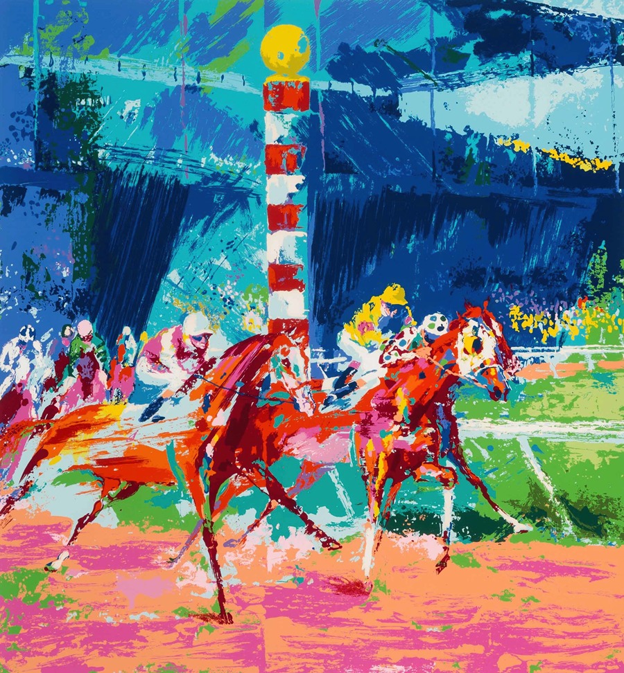 LeRoy Neiman - At the Races