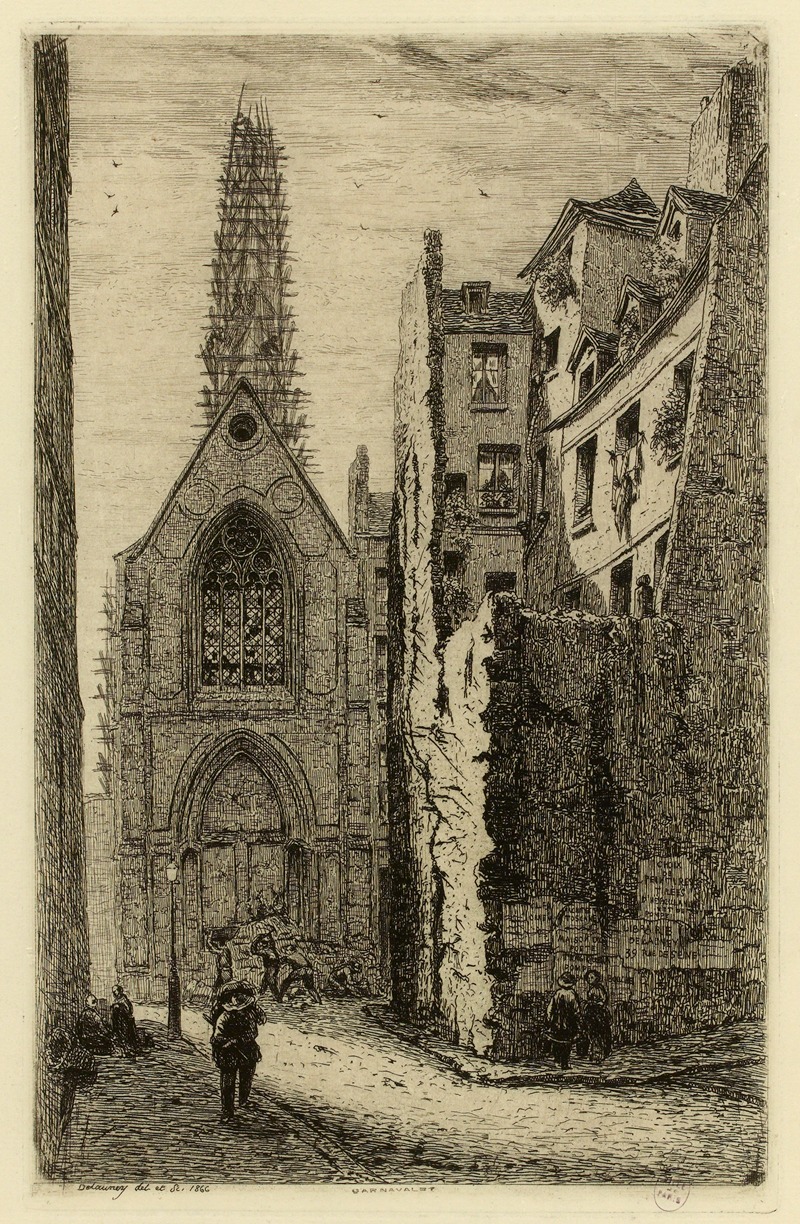 Alfred Alexandre Delauney - Chapelle du collège de Beauvais