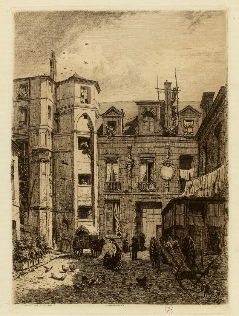 Alfred Alexandre Delauney - Hôtel passage Charlemagne
