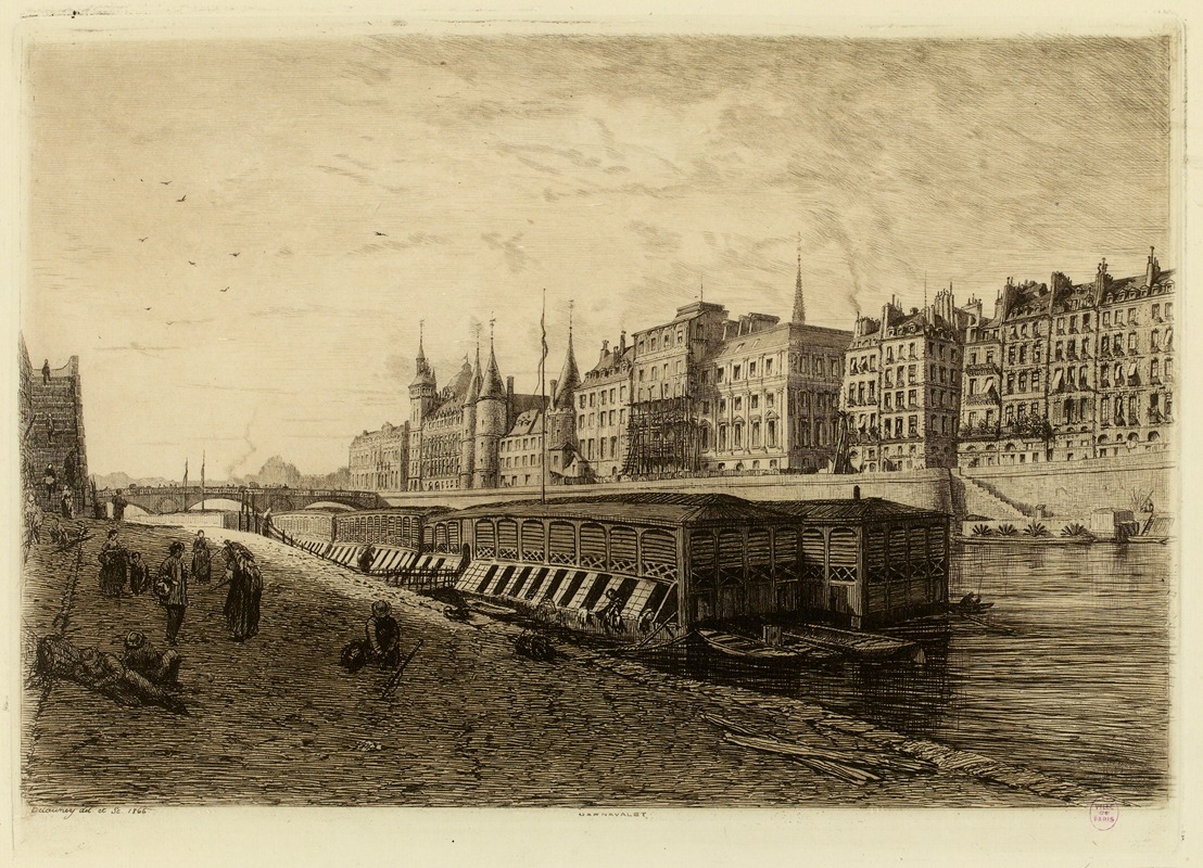 Alfred Alexandre Delauney - Quai de l’Horloge