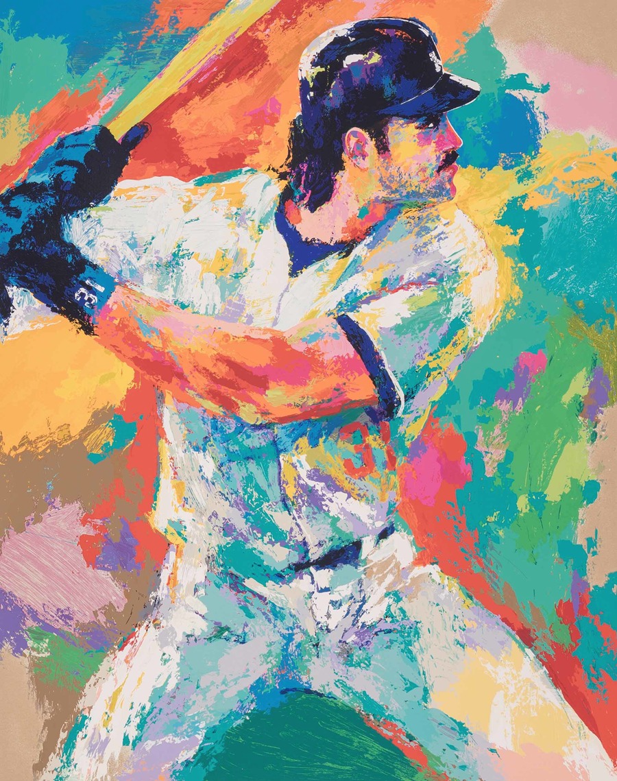 LeRoy Neiman and Mike Piazza Editorial Image - Image of start, leroy:  74623205