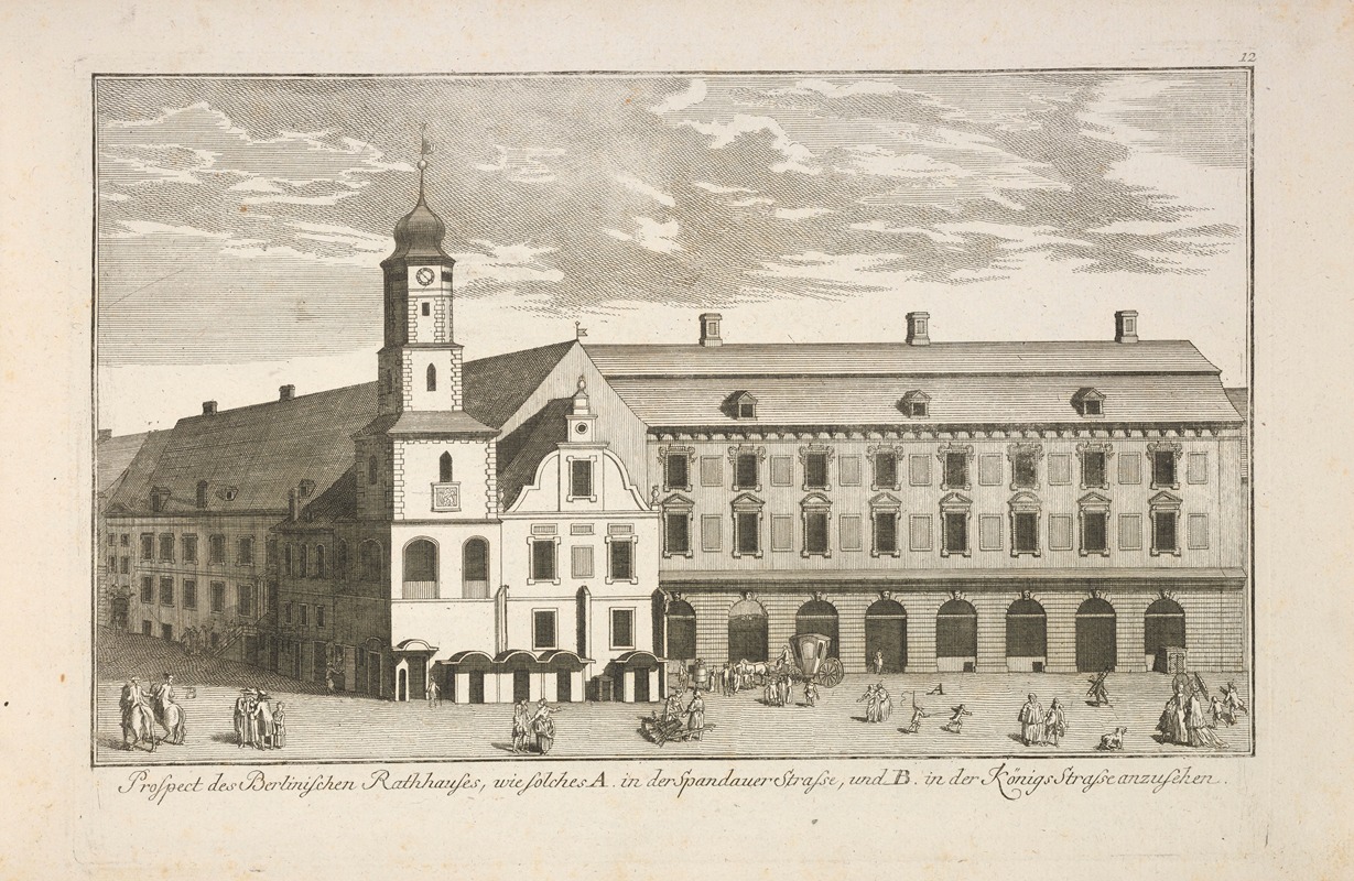 Anonymous - Architecture of German cities Pl.11