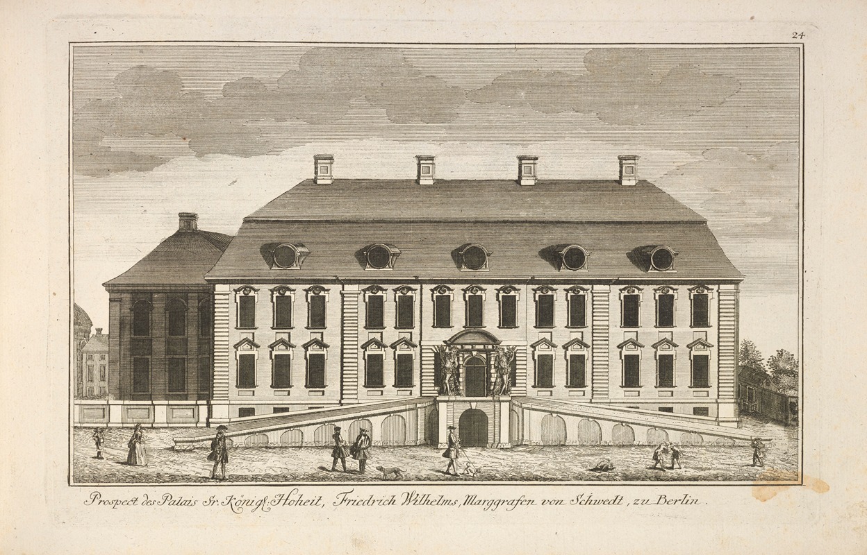 Anonymous - Architecture of German cities Pl.20
