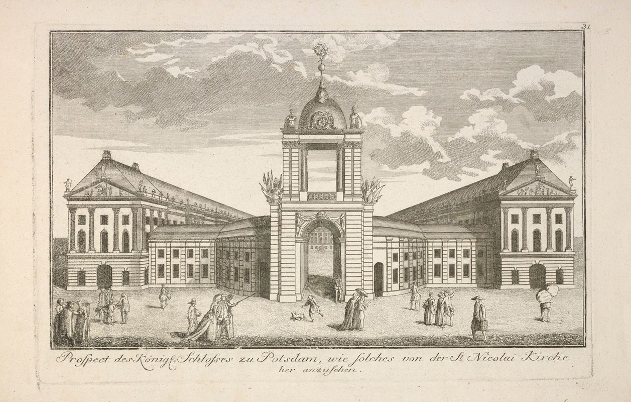 Anonymous - Architecture of German cities Pl.25