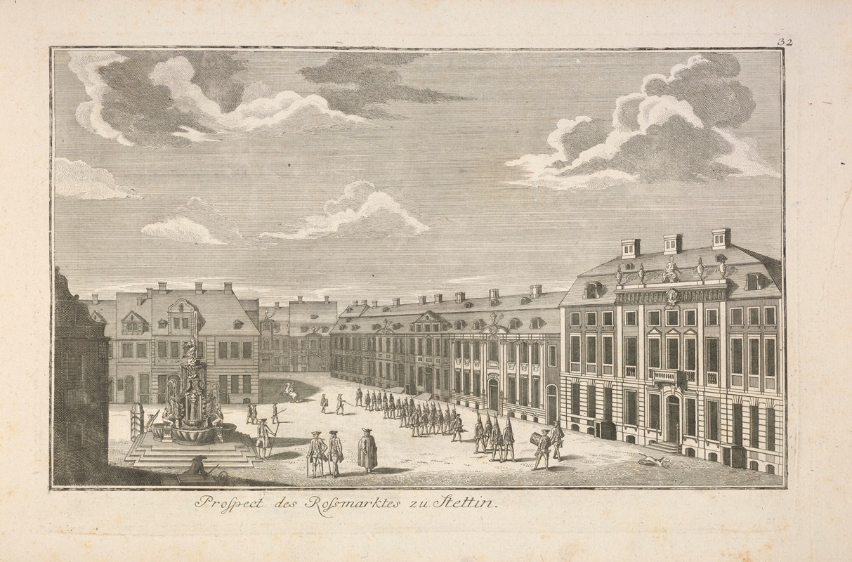 Anonymous - Architecture of German cities Pl.26