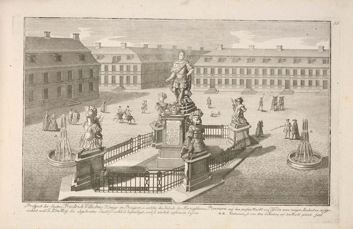 Anonymous - Architecture of German cities Pl.29
