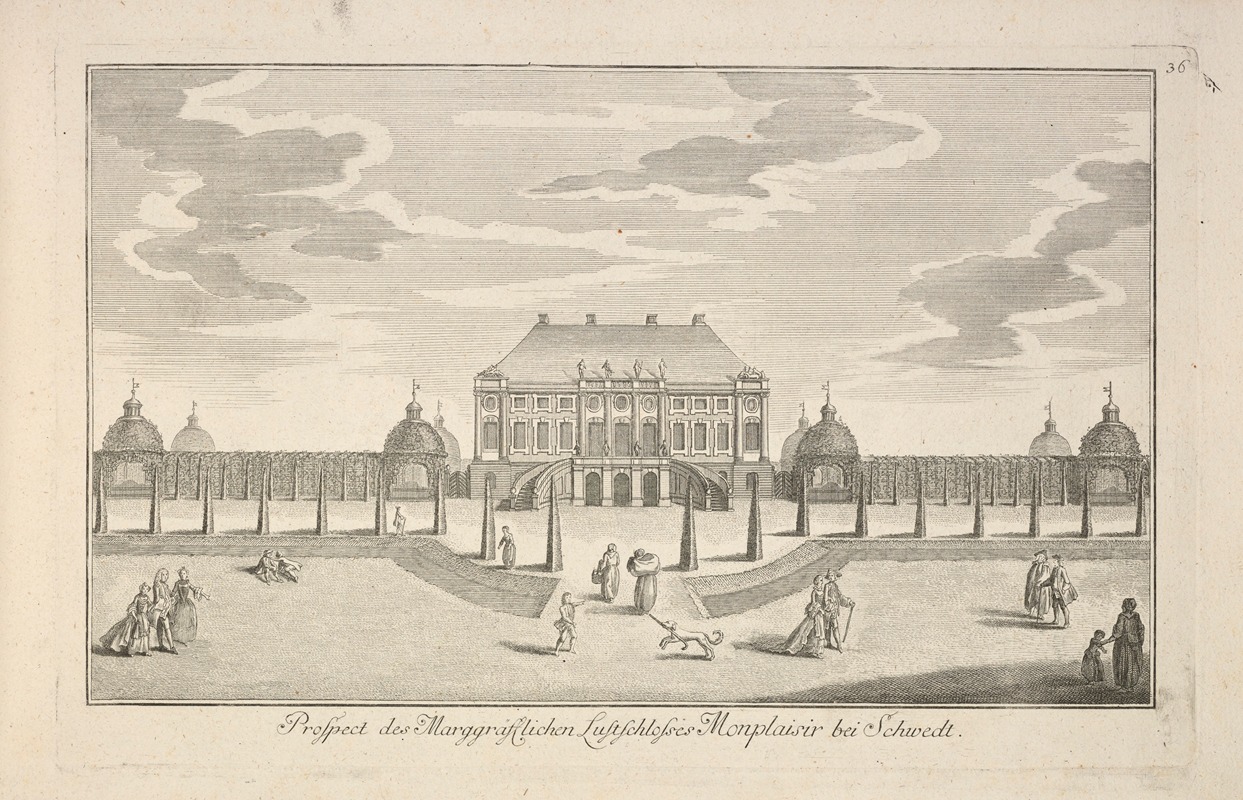 Anonymous - Architecture of German cities Pl.30