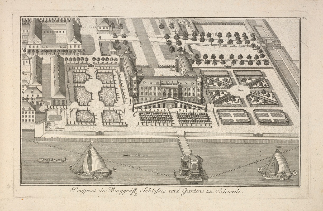 Anonymous - Architecture of German cities Pl.31