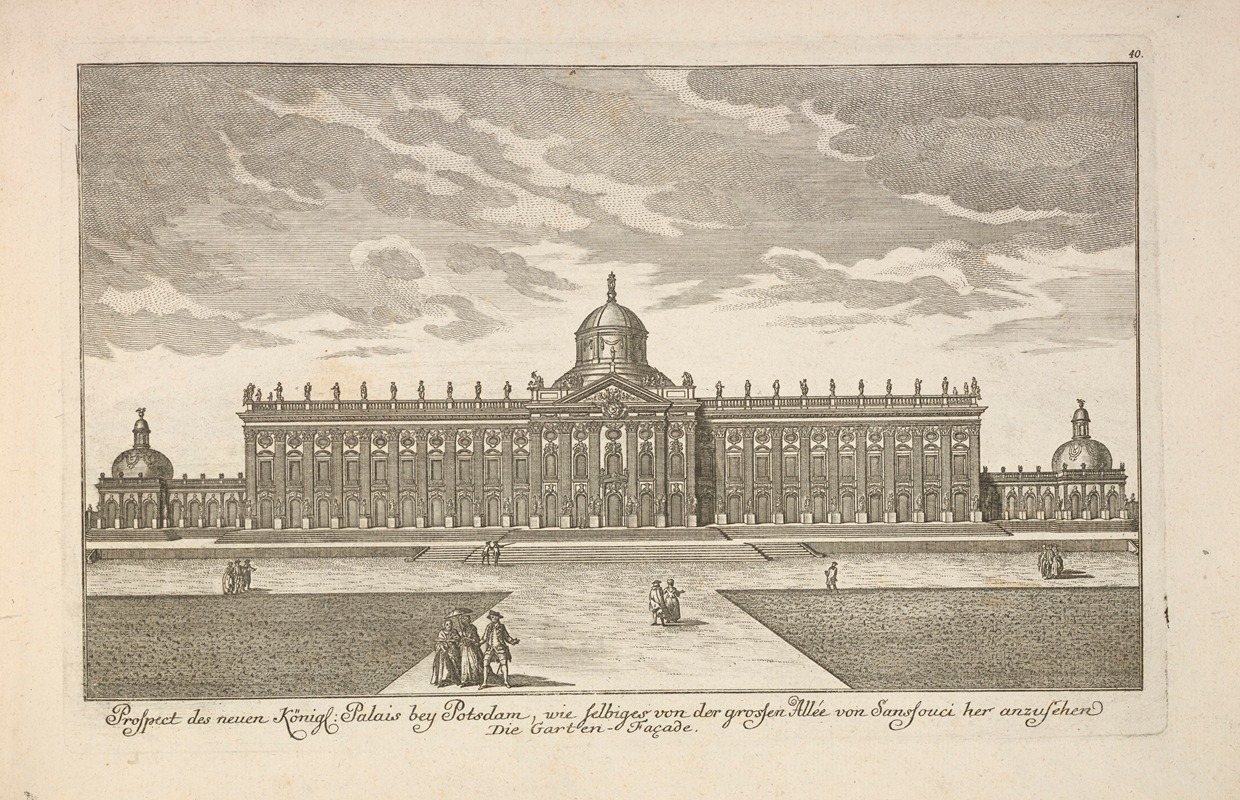 Anonymous - Architecture of German cities Pl.33