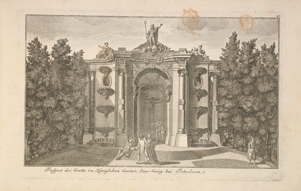 Anonymous - Architecture of German cities Pl.35