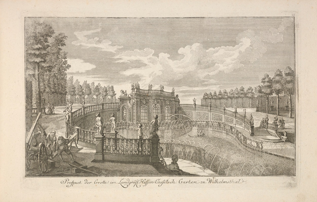 Anonymous - Architecture of German cities Pl.39