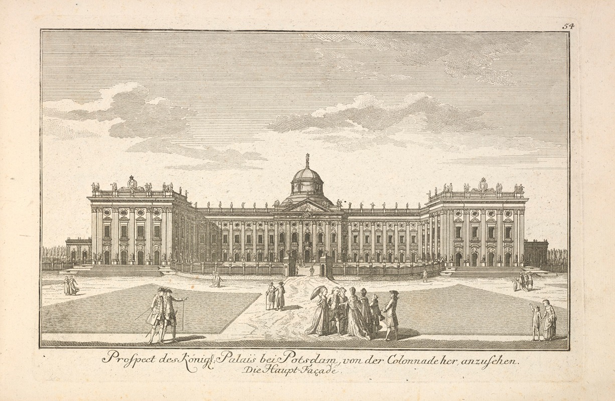 Anonymous - Architecture of German cities Pl.45
