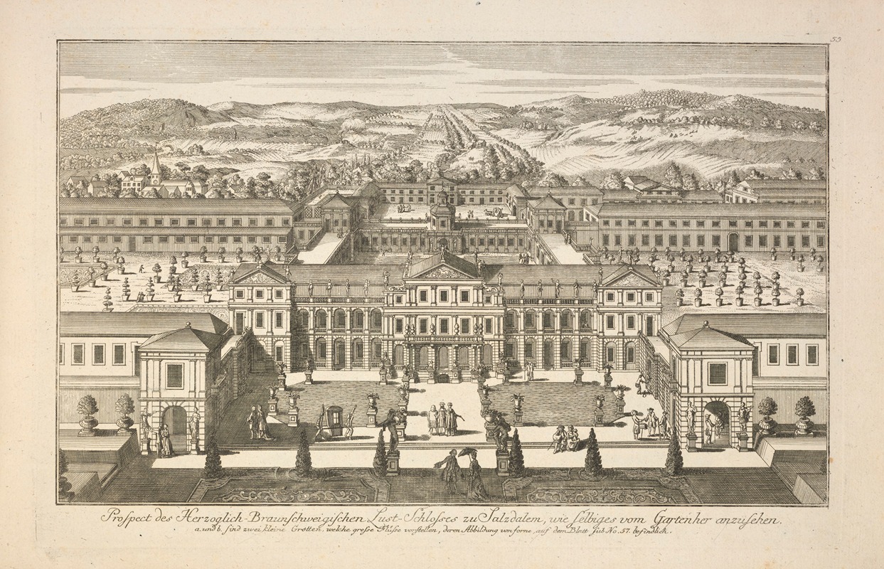 Anonymous - Architecture of German cities Pl.46