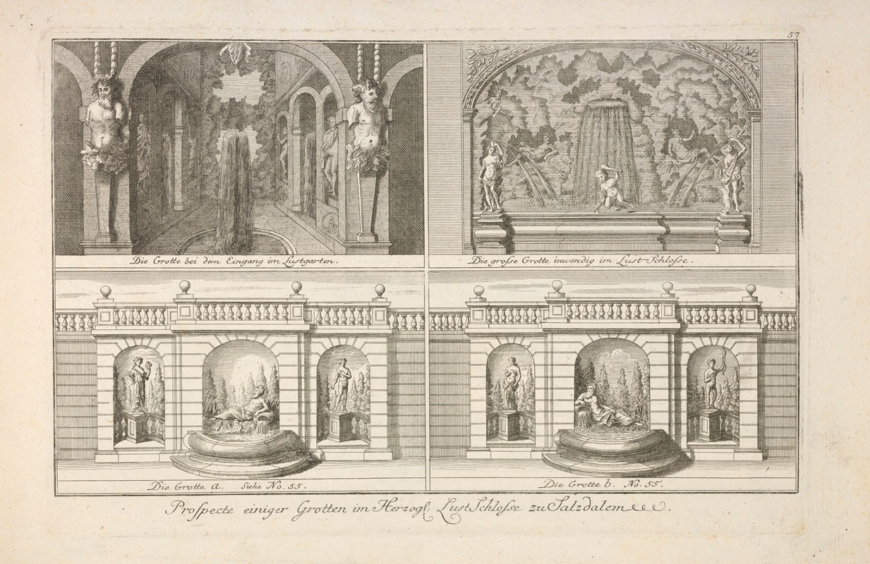 Anonymous - Architecture of German cities Pl.47
