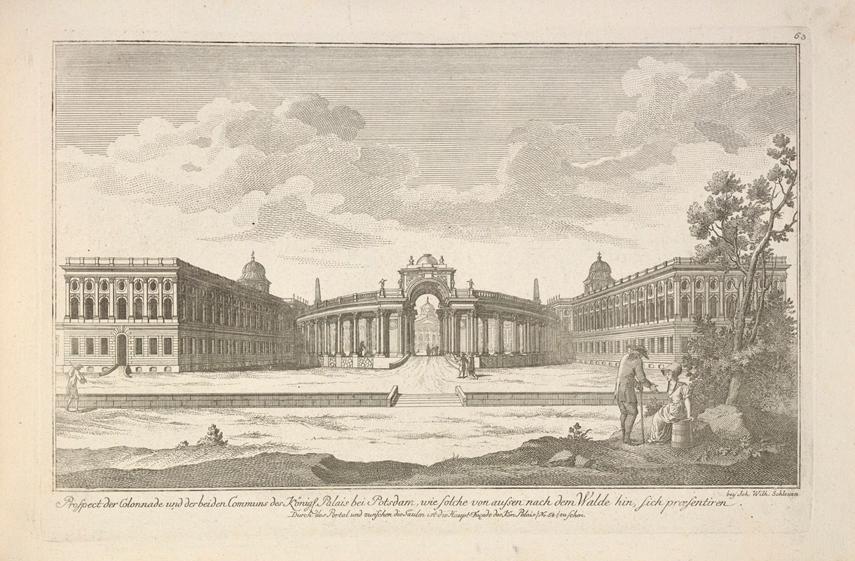 Anonymous - Architecture of German cities Pl.52
