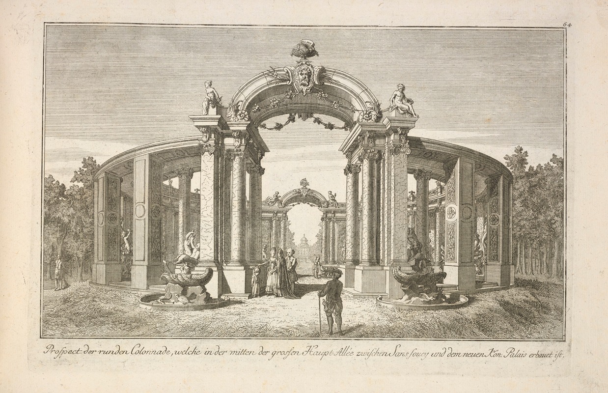Anonymous - Architecture of German cities Pl.53