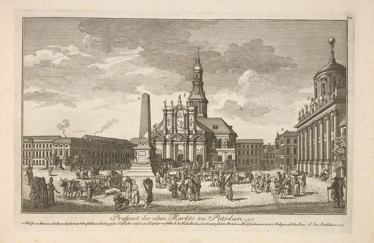 Anonymous - Architecture of German cities Pl.54