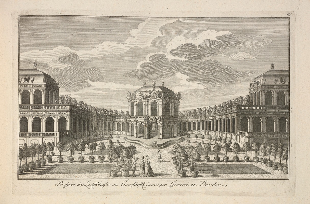 Anonymous - Architecture of German cities Pl.55