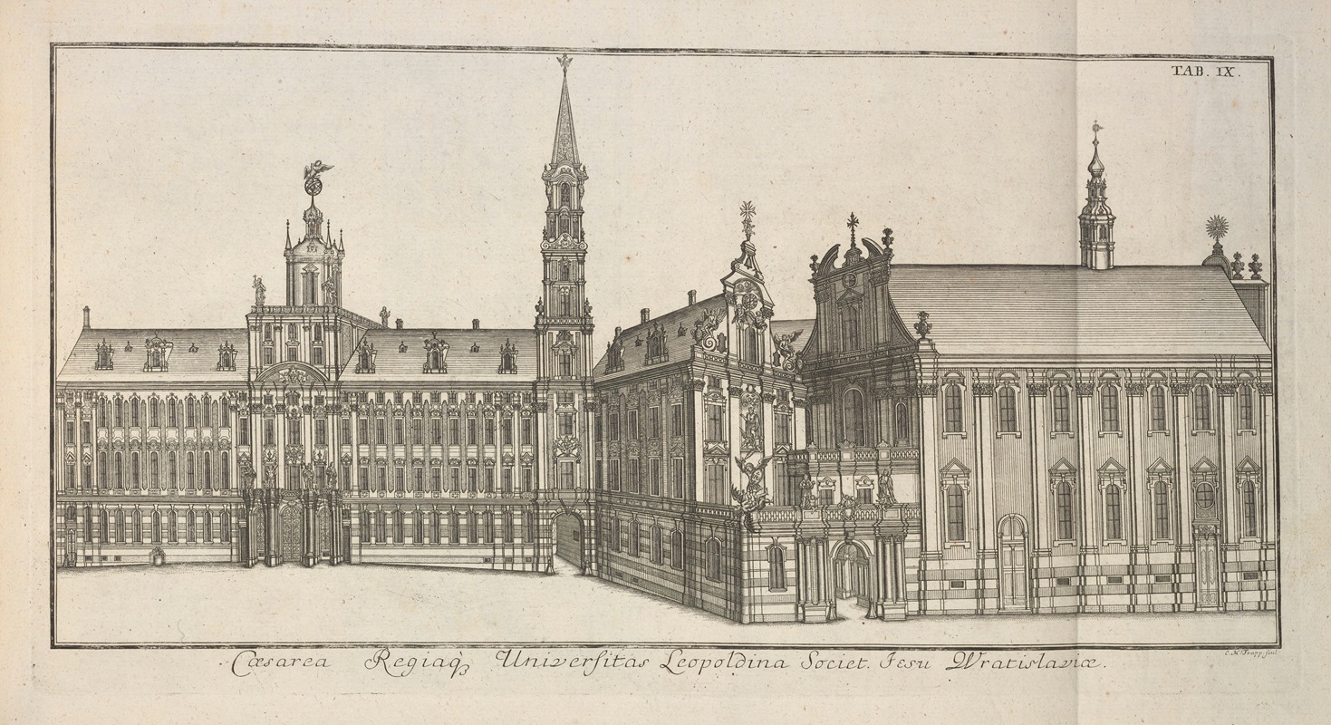 Anonymous - Architecture of German cities Pl.60