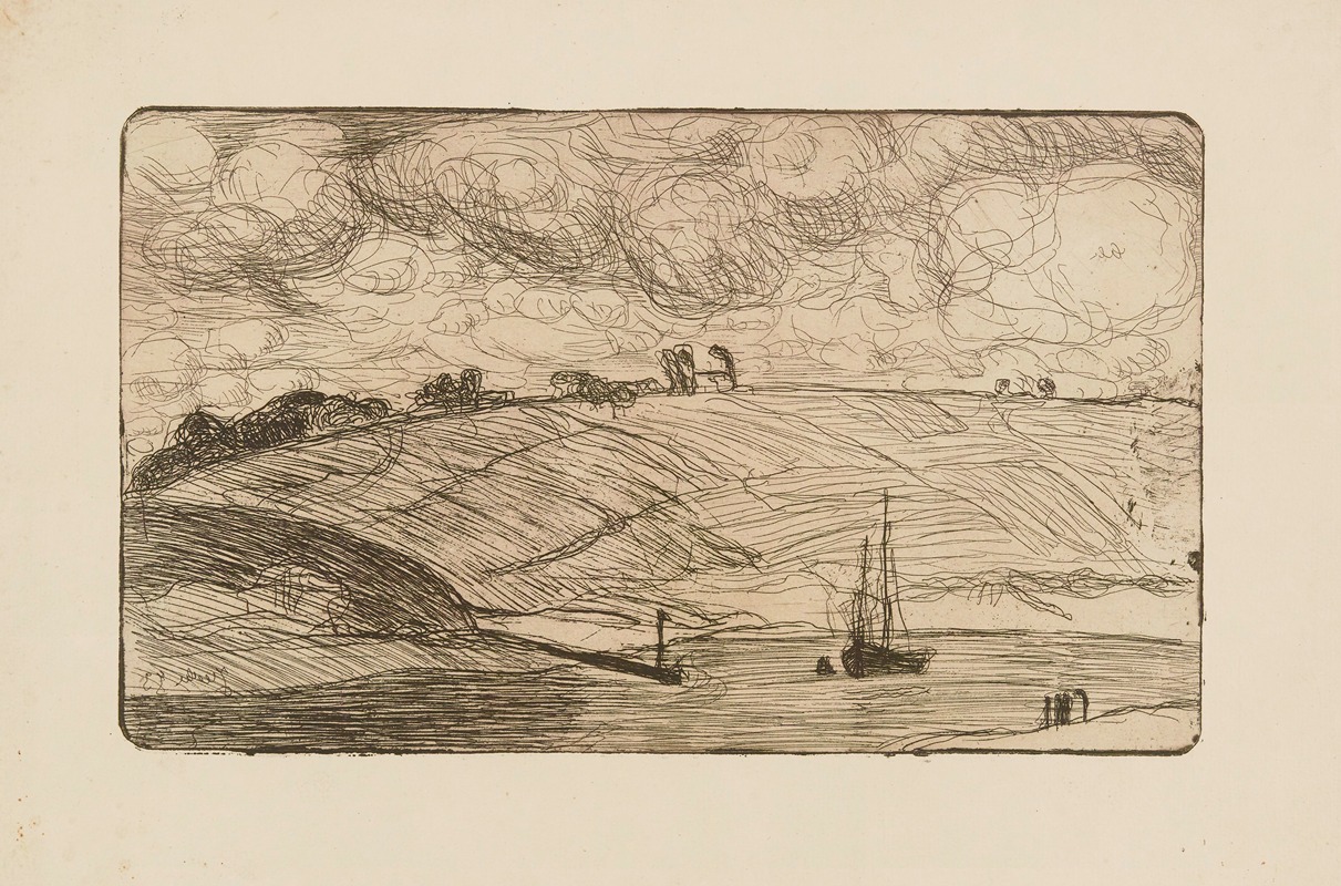 Armand Seguin - L’entrée de la rivière