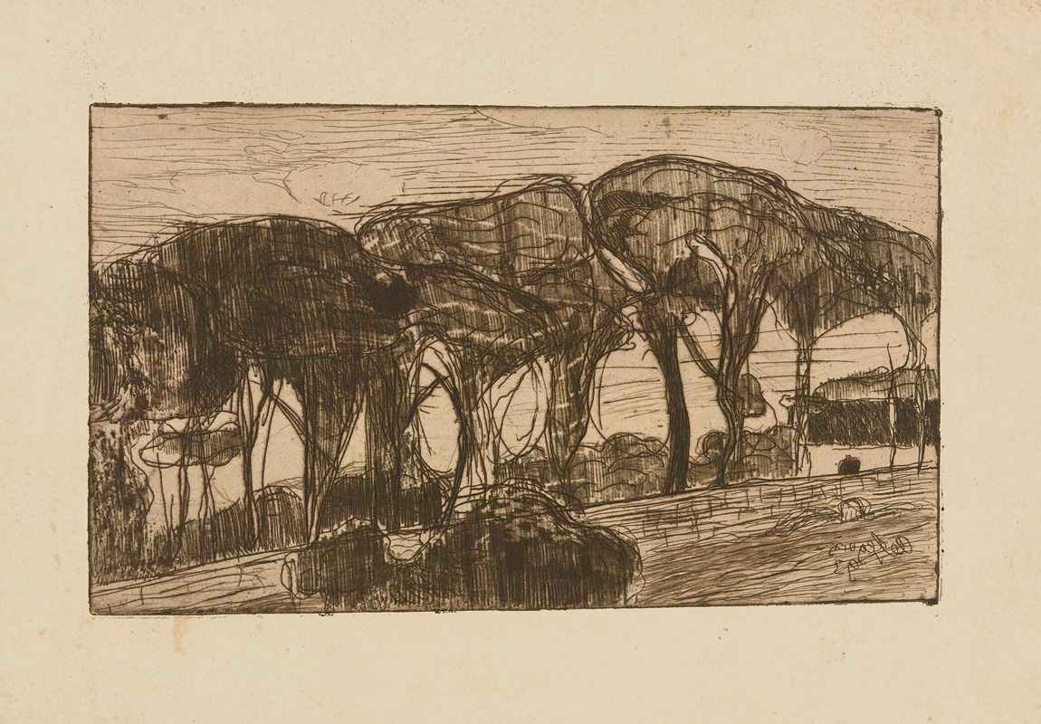 Armand Seguin - Les sapins
