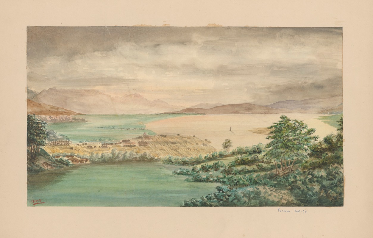 Auguste Mouillesaux de Bernières - 25 aquarelles par Auguste Mouillesaux de Bernières Pl.04