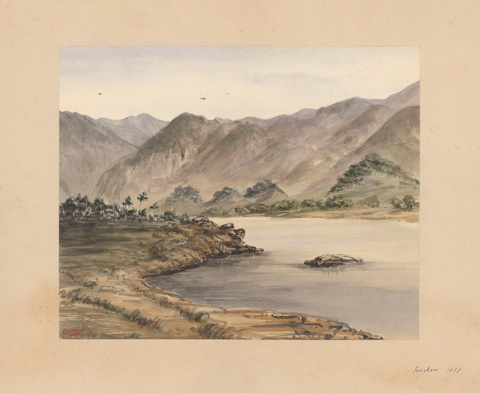 Auguste Mouillesaux de Bernières - 25 aquarelles par Auguste Mouillesaux de Bernières Pl.09
