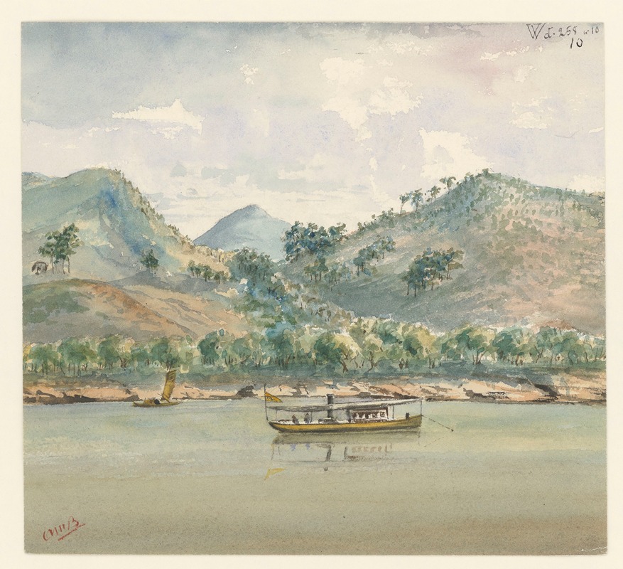 Auguste Mouillesaux de Bernières - 25 aquarelles par Auguste Mouillesaux de Bernières Pl.10