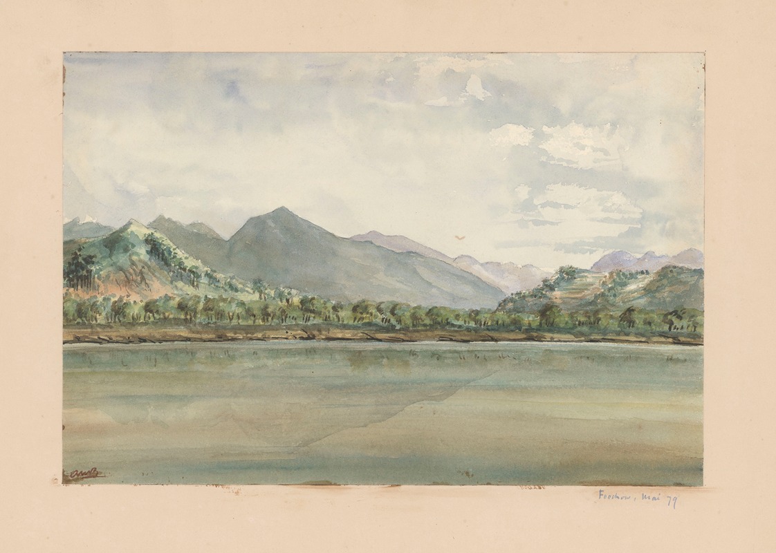 Auguste Mouillesaux de Bernières - 25 aquarelles par Auguste Mouillesaux de Bernières Pl.11