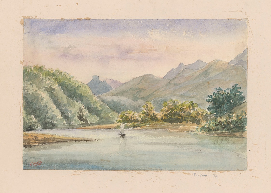 Auguste Mouillesaux de Bernières - 25 aquarelles par Auguste Mouillesaux de Bernières Pl.14