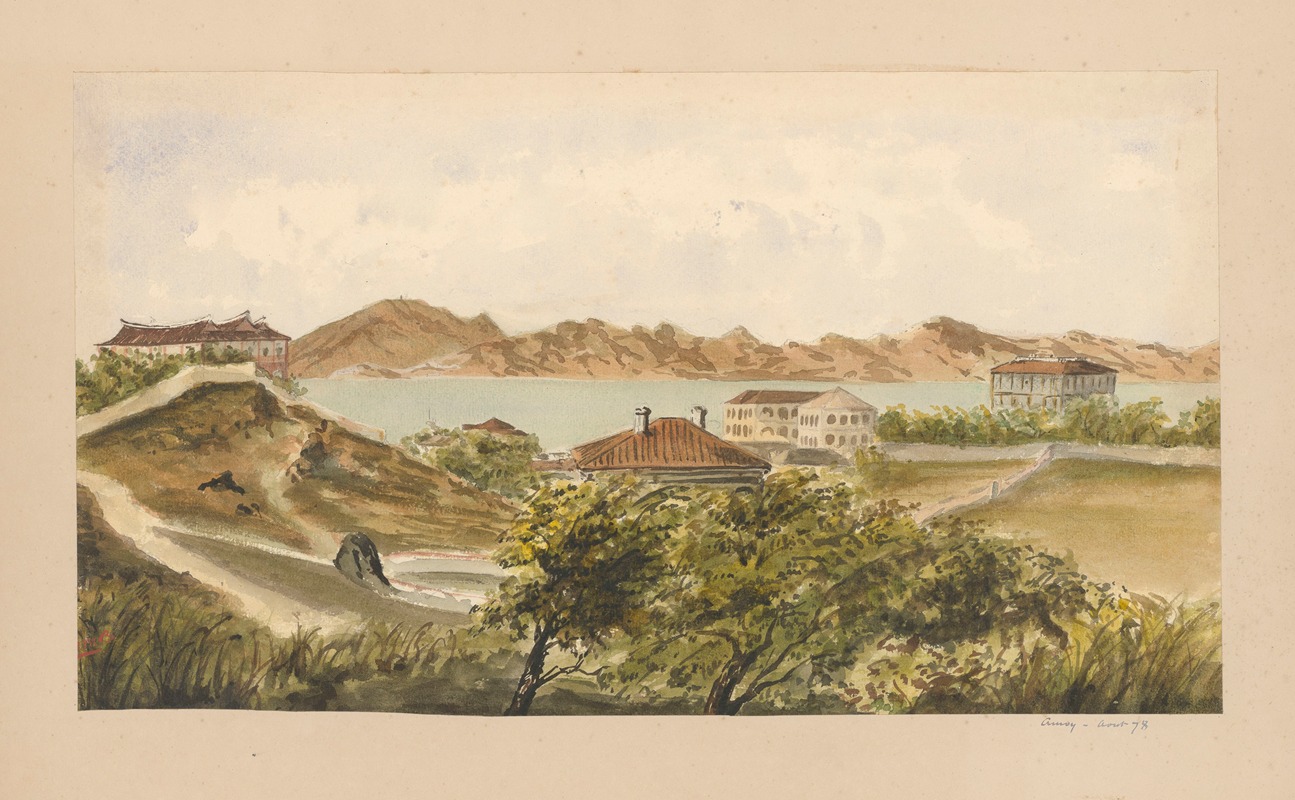 Auguste Mouillesaux de Bernières - 25 aquarelles par Auguste Mouillesaux de Bernières Pl.15