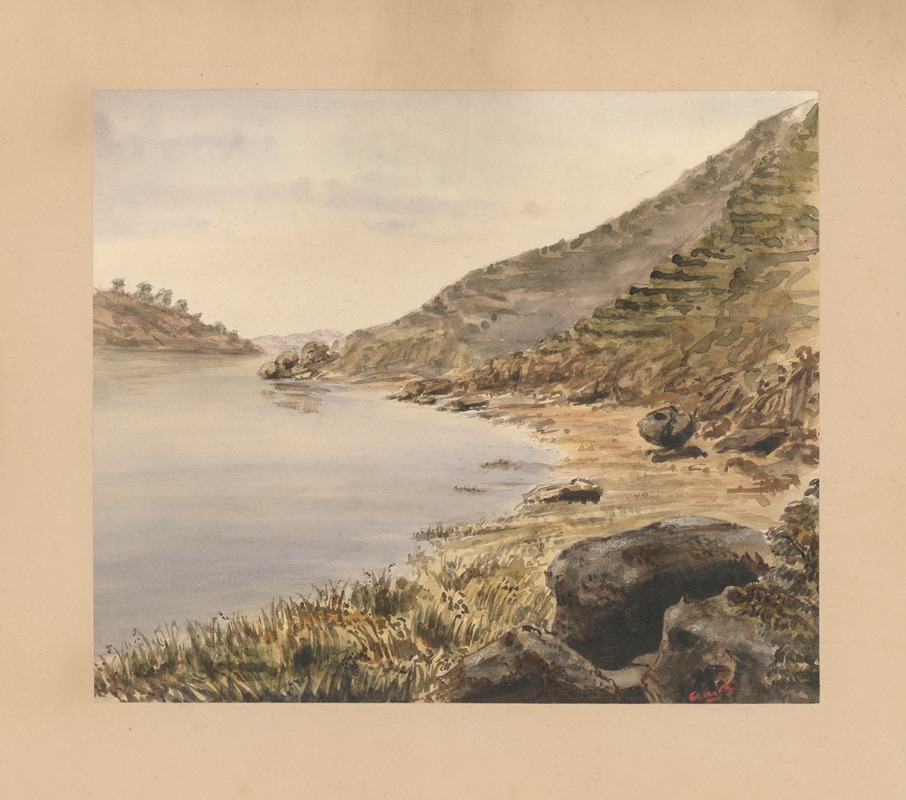 Auguste Mouillesaux de Bernières - 25 aquarelles par Auguste Mouillesaux de Bernières Pl.17
