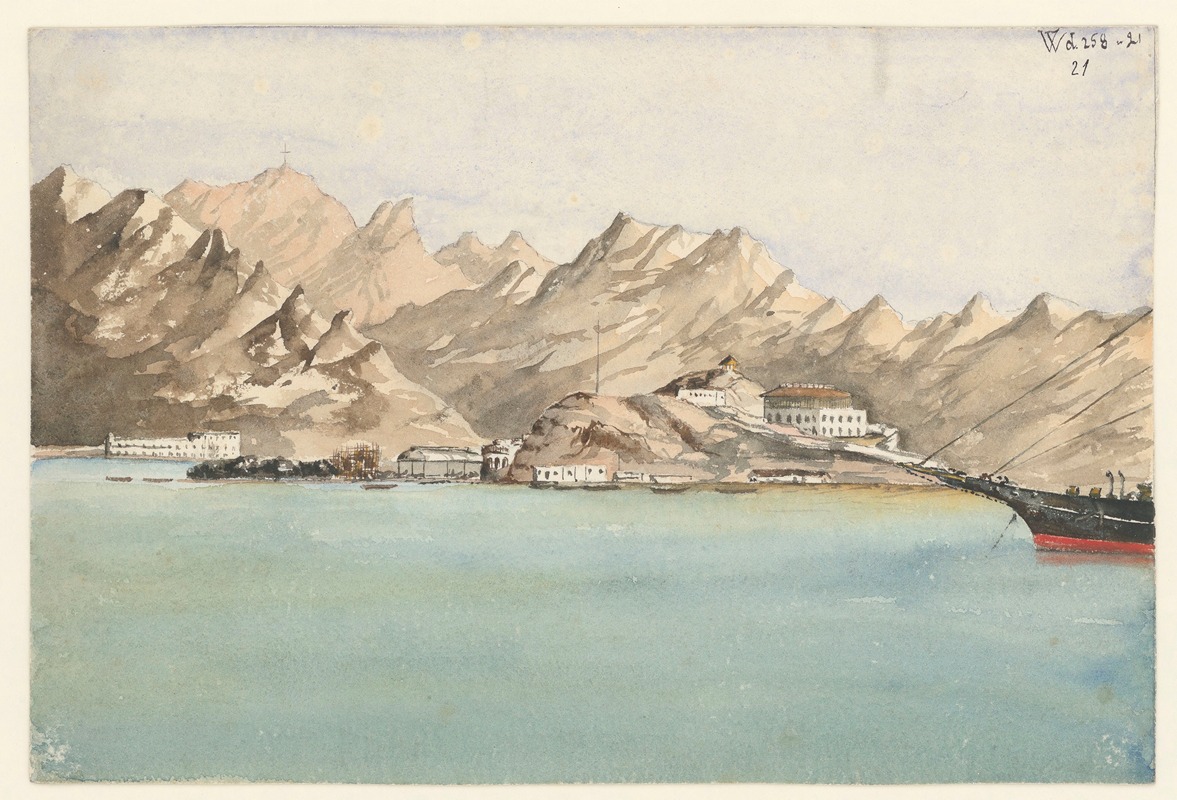 Auguste Mouillesaux de Bernières - 25 aquarelles par Auguste Mouillesaux de Bernières Pl.21