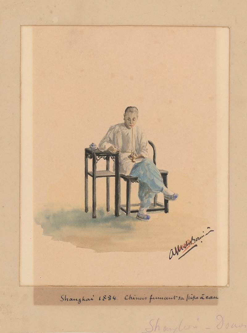 Auguste Mouillesaux de Bernières - 25 aquarelles par Auguste Mouillesaux de Bernières Pl.25