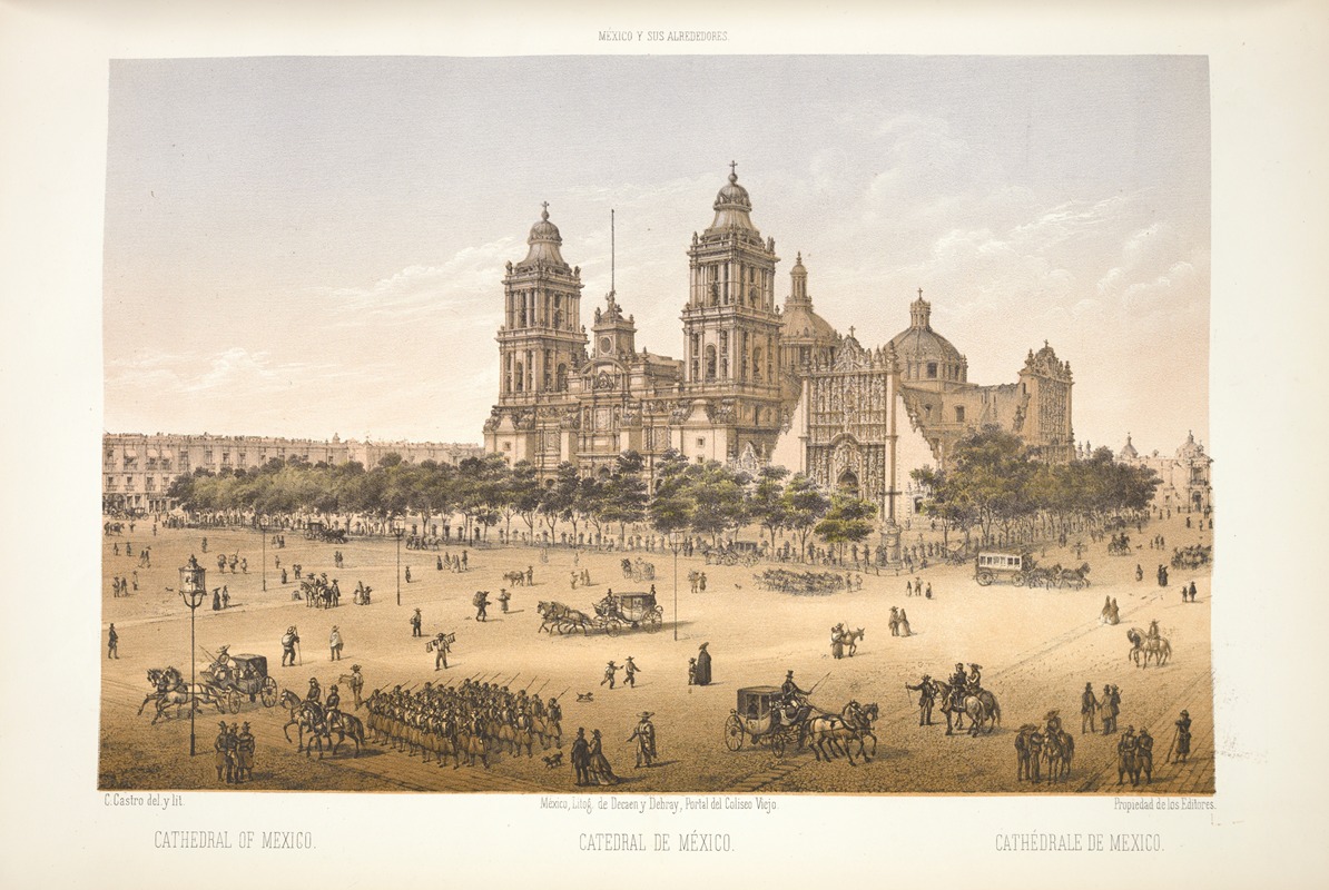 C. Castro - Cathedral of Mexico.