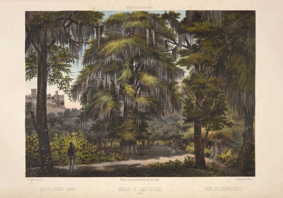 C. Castro - Chapultepec park.