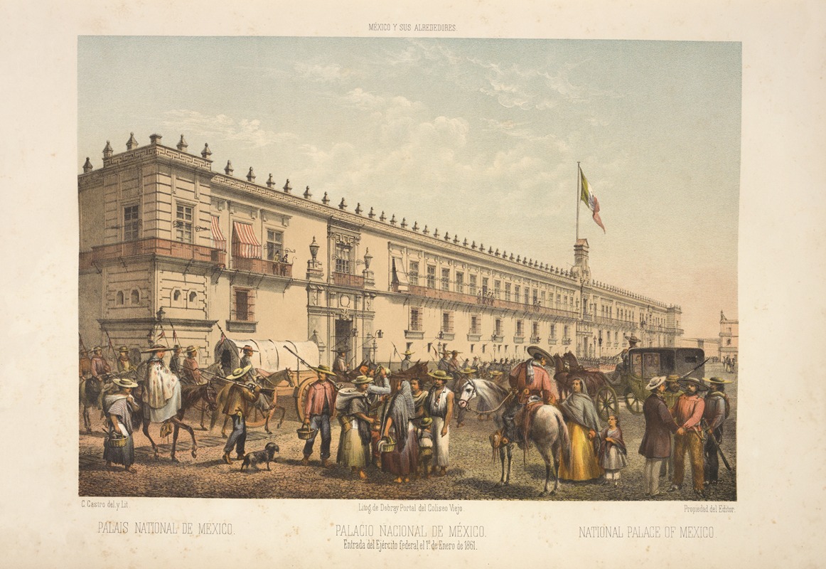 C. Castro - National Palace of Mexico.
