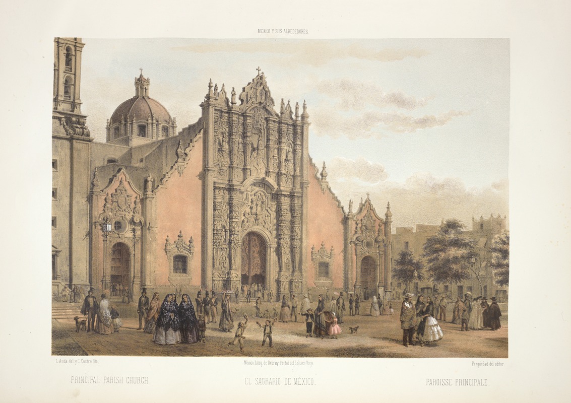 C. Castro - Principal parish church.
