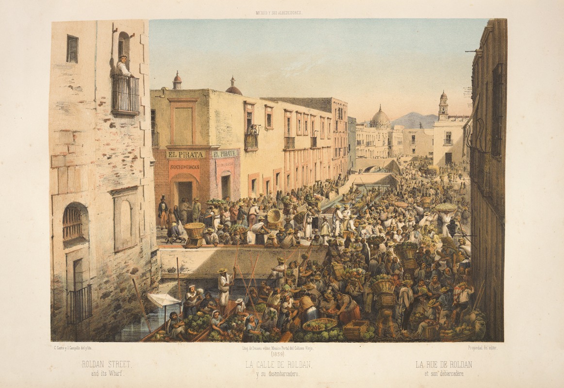 C. Castro - Roldan Street, and its wharf.