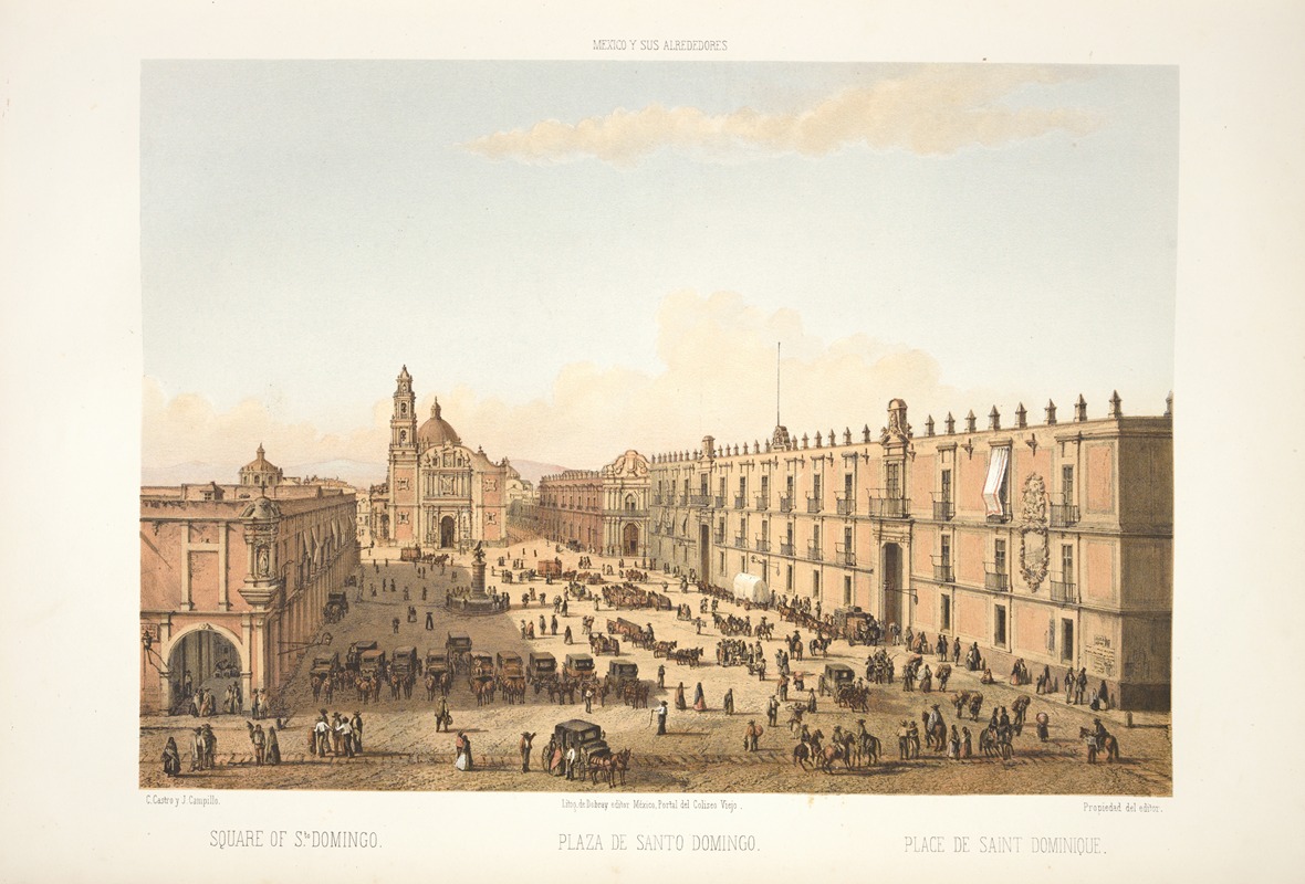 C. Castro - Square of Santo Domingo