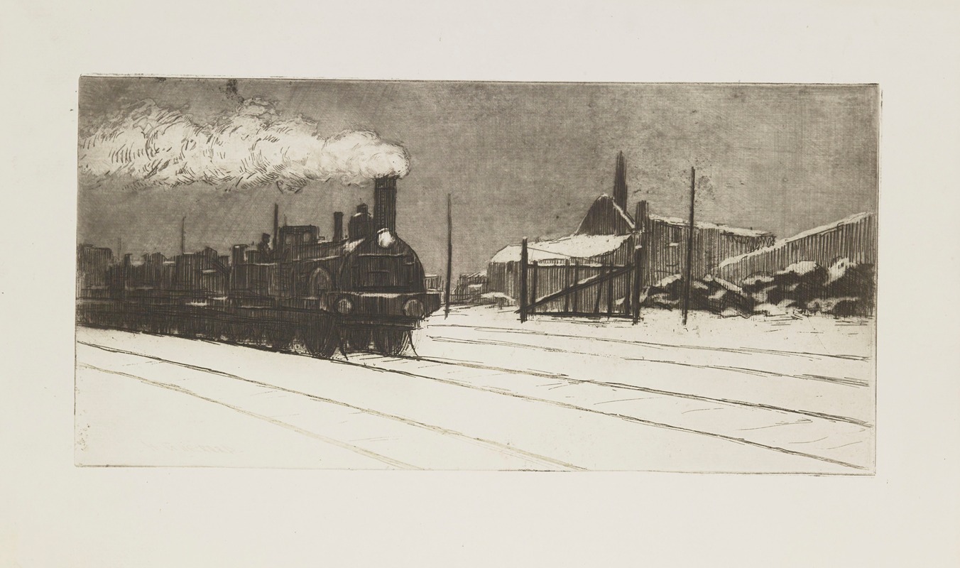 Henri-Charles Guérard - Grande locomotive