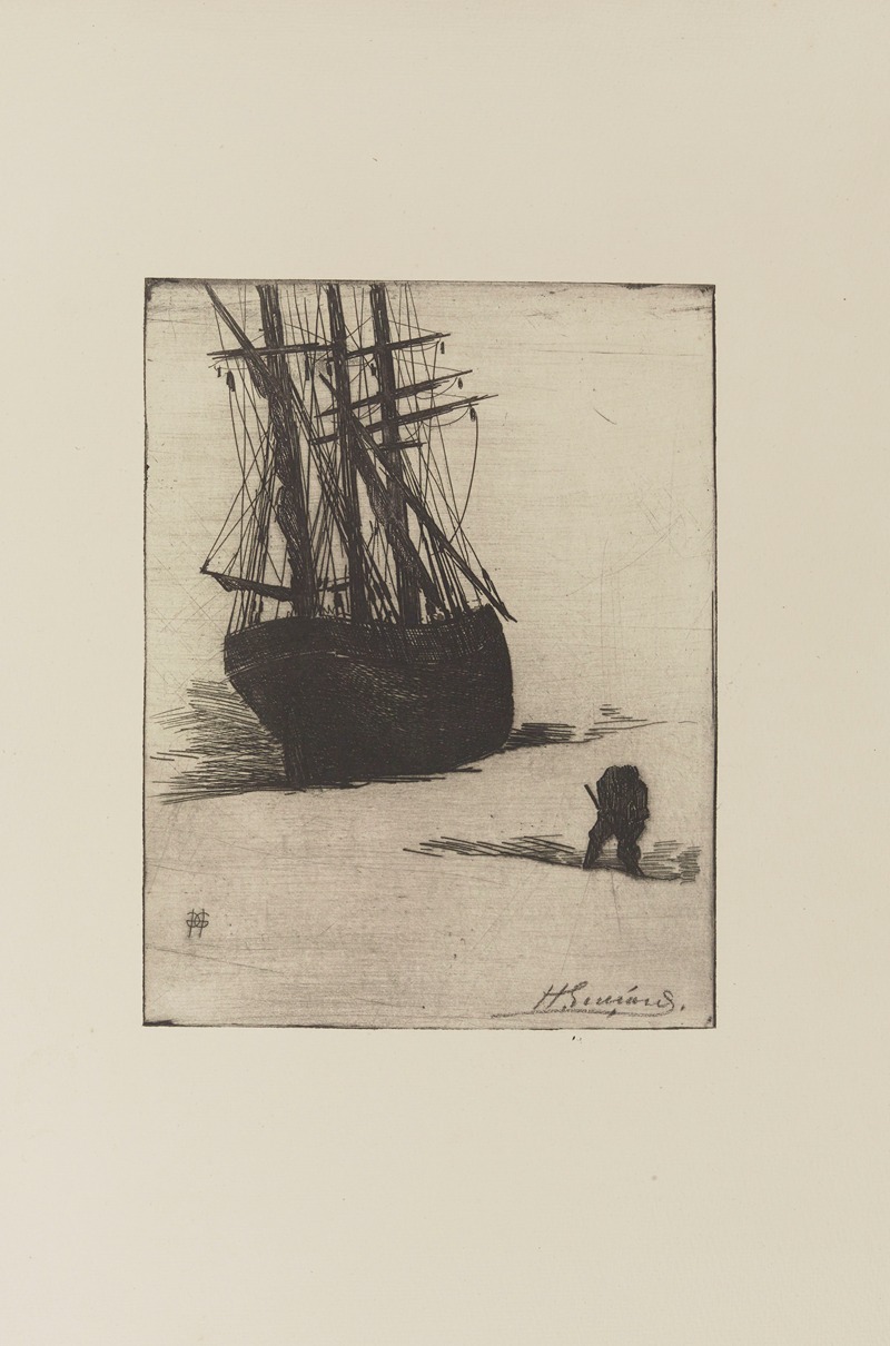Henri-Charles Guérard - L’homme et le vaisseau