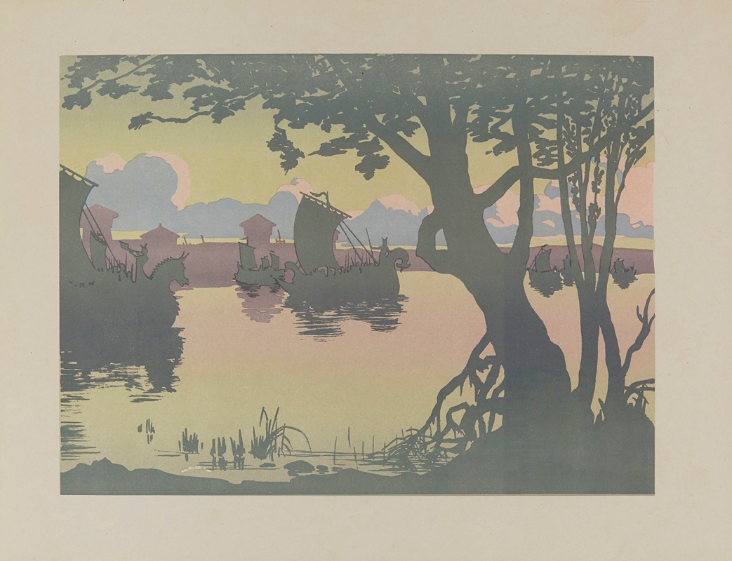 Henri-Eugène Callot - Les Normands