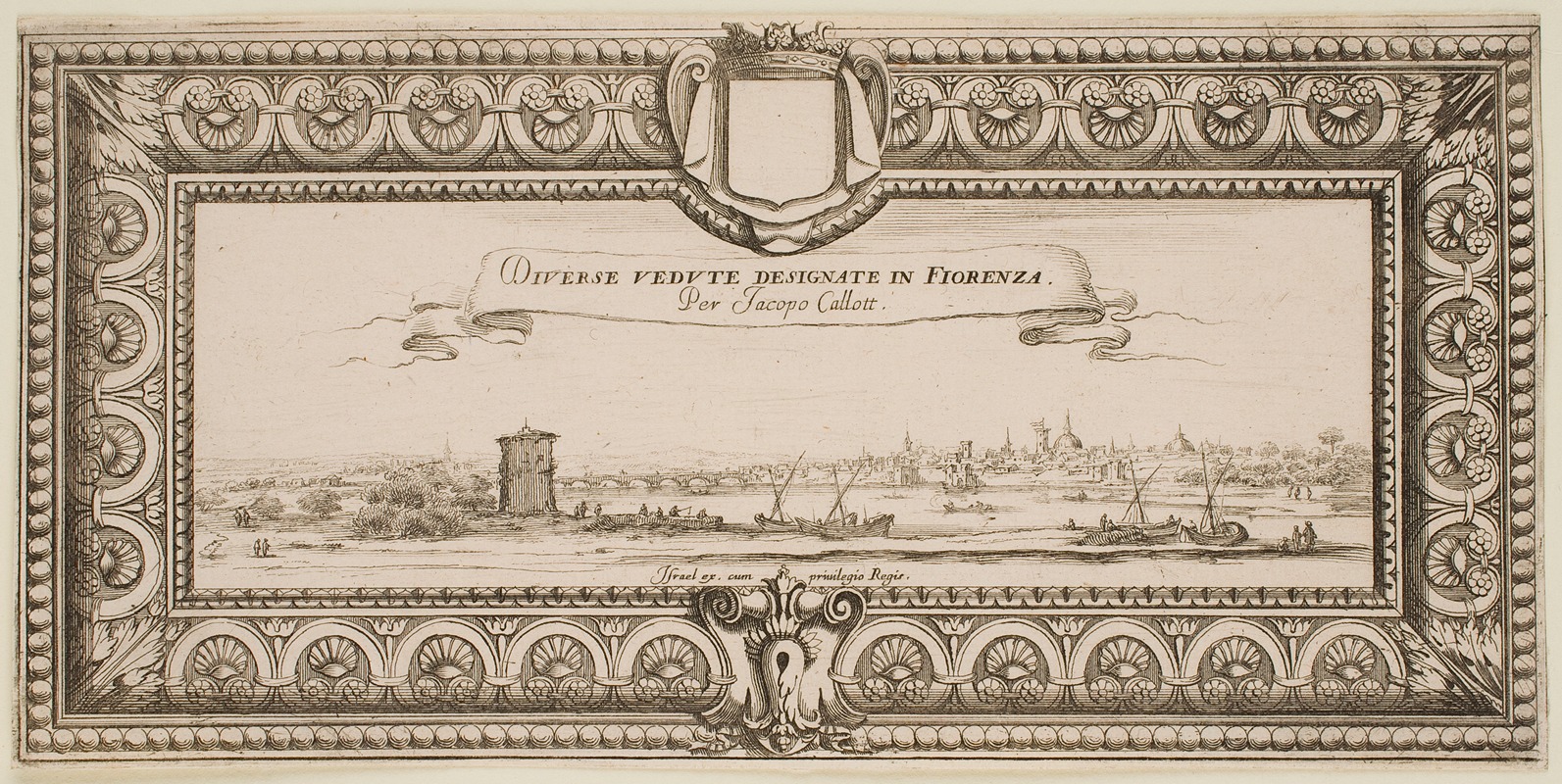 Jacques Callot - Frontispiece to ‘The Landscapes of Florence’