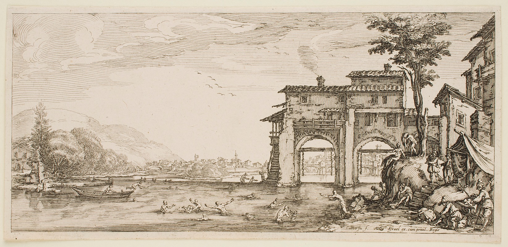 Jacques Callot - The Bathers