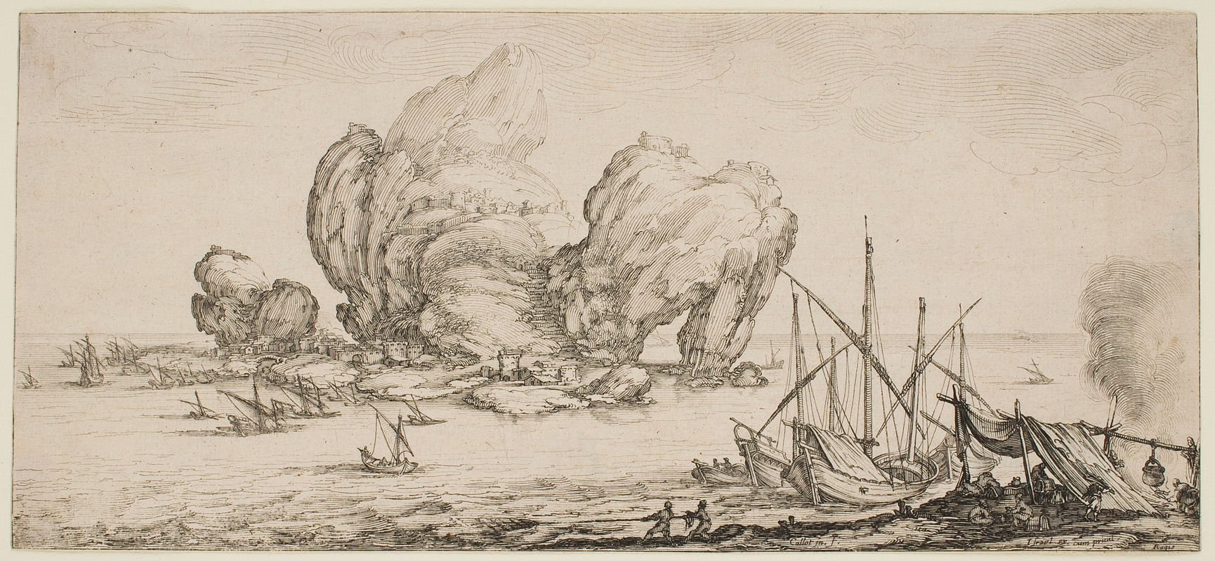 Jacques Callot - The Great Rock