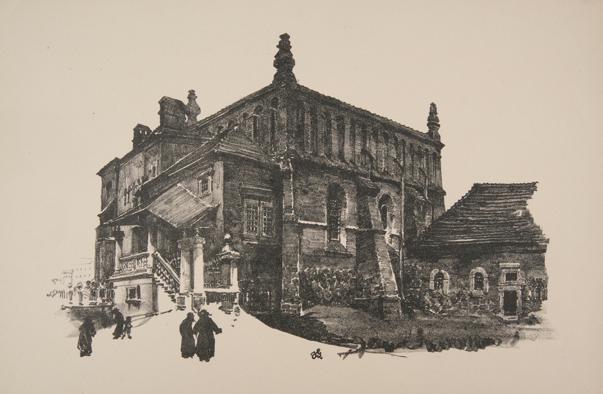 Jan Kanty Gumowski - Stara synagoga na Kazimierzu