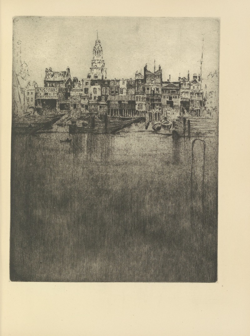 Joseph Pennell - Limehouse