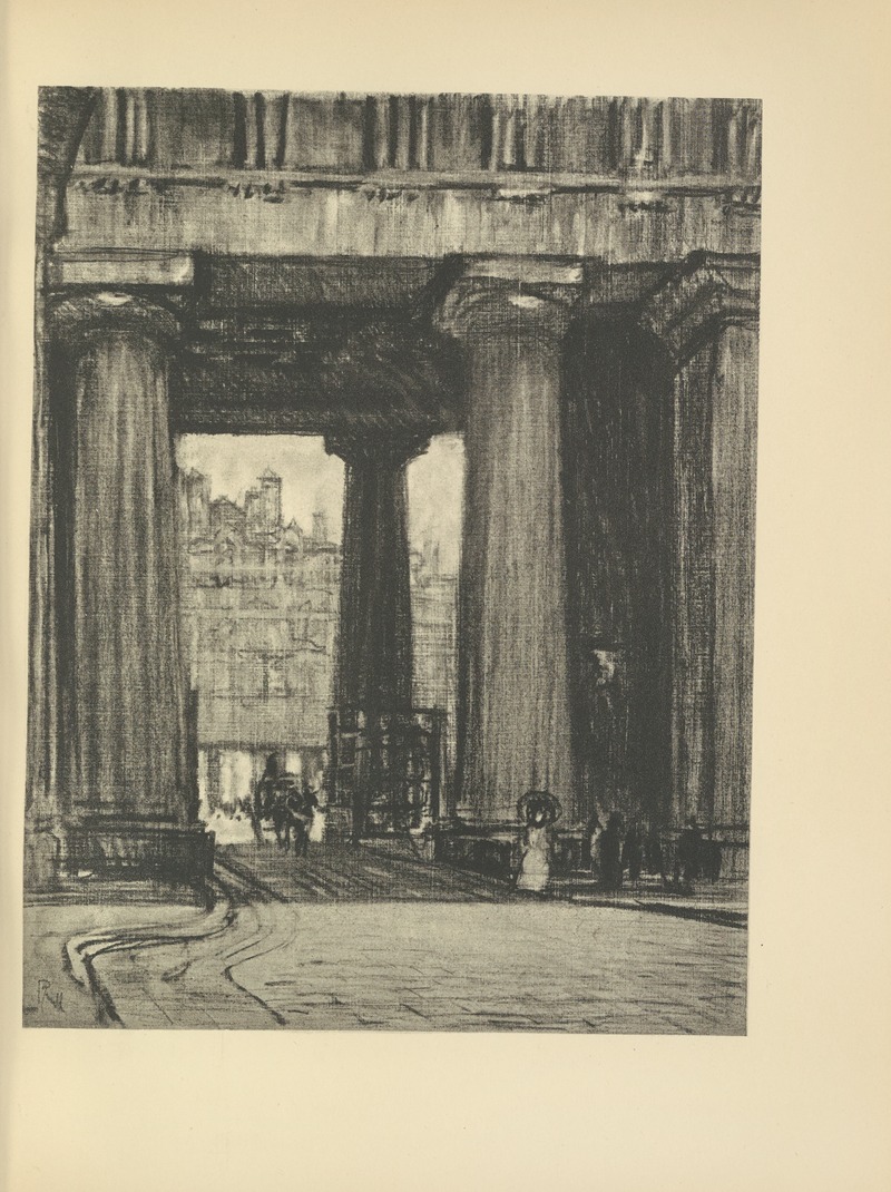 Joseph Pennell - Euston Station