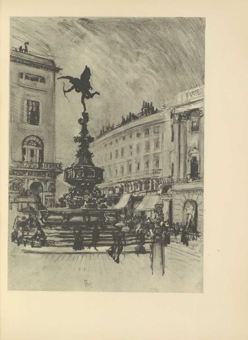 Joseph Pennell - Piccadilly Circus